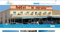 Desktop Screenshot of hotel-le-mirador.com